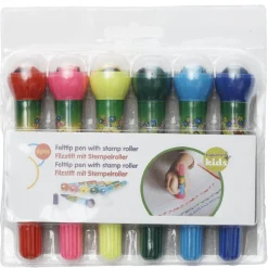 Feutre avec embout tampon x6*Gifi