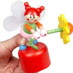 Gifi Jeux D'Imagination Et D'Imitation<Figurine fée marionette en bois