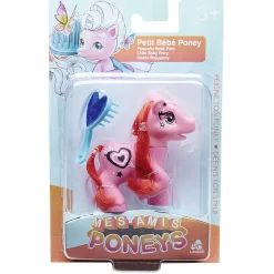 Gifi Jeux D'Imagination Et D'Imitation<Figurine Mes amis poneys petit bébé à brosser 4 modèles