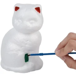 Gifi Figurine à peindre en polystyrène blanc