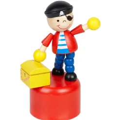 Gifi Jeux D'Imagination Et D'Imitation<Figurine pirate marionette en bois