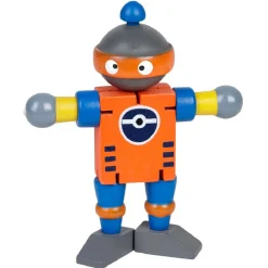 Gifi Jeux D'Imagination Et D'Imitation<Figurine robot marionette en bois