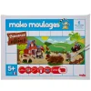 Figurines à peindre Mako moulage Bienvenue à la ferme*Gifi Discount