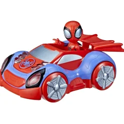 Gifi Jeux D'Imagination Et D'Imitation<Figurine Spidey et ses Amis Extraordinaires avec véhicule lumineux