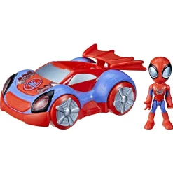 Gifi Jeux D'Imagination Et D'Imitation<Figurine Spidey et ses Amis Extraordinaires avec véhicule lumineux