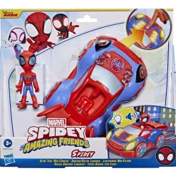 Gifi Jeux D'Imagination Et D'Imitation<Figurine Spidey et ses Amis Extraordinaires avec véhicule lumineux
