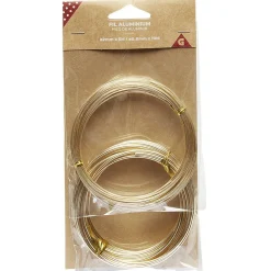 Gifi Fil aluminium doré