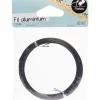 Gifi Fil aluminium noir L.10 m