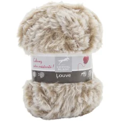 Gifi Fil à tricoter Louve beige 50 g