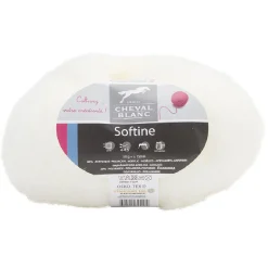 Gifi Fil à tricoter Softine blanc écru 50 g