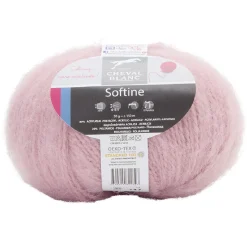 Gifi Fil à tricoter Softine rose 50 g
