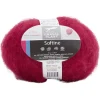 Gifi Fil à tricoter Softine rouge 50 g