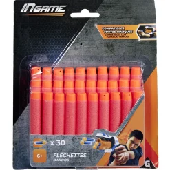 Online Gifi Fléchette en mousse bleu et rouge x30