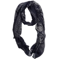 Online Gifi Foulard imprimé bandana bleu