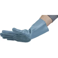 Online Gifi Gant pour vaisselle avec picots silicone bleu x2