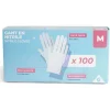 Clearance Gifi Gants en nitrile taille M x100 bleu
