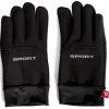 Hot Gifi Gant tactile adulte 2 doigts noir