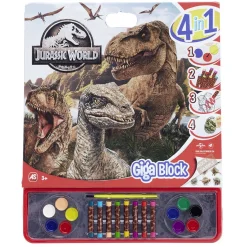 Gifi Giga block de dessin 4 en 1 Jurassic