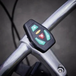 Gifi Gilet signalétique LED vert et noir