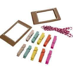Guirlande en cordelette pour photos 21 pièces*Gifi