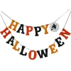 Gifi Guirlande lettres Happy Halloween en feutrine à fabriquer