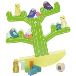 Gifi Eveil<Jeu arbre balancier animaux et formes en bois