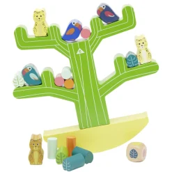 Gifi Eveil<Jeu arbre balancier animaux et formes en bois