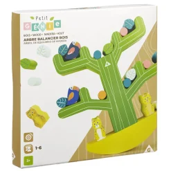 Gifi Eveil<Jeu arbre balancier animaux et formes en bois