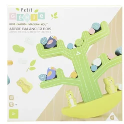 Gifi Eveil<Jeu arbre balancier animaux et formes en bois