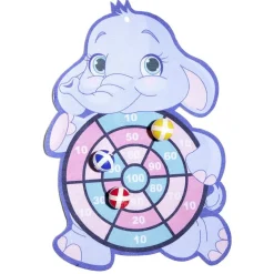 Gifi Jeu de fléchettes 1 cible avec crochet adhésif et 3 balles