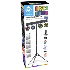 Jeu de lumière x4 avec trépied*Gifi Discount
