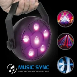 Jeu de lumière x4 avec trépied*Gifi Discount