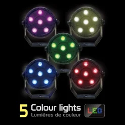 Jeu de lumière x4 avec trépied*Gifi Discount