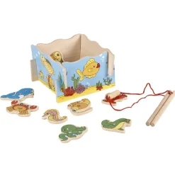 Jeu de pêche magnétique en bois*Gifi Outlet