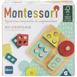 Gifi Jeux D'Imagination Et D'Imitation<Jeu des formes en bois Montessori