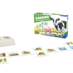 Gifi Jeux De Société Et Éducatifs<Jeu domino les animaux de la ferme Ravensburger