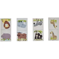 Gifi Jeux De Société Et Éducatifs<Jeu domino safari animaux jungle en bois