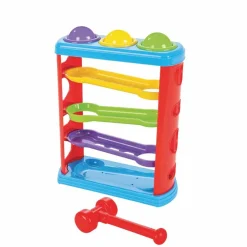 Gifi Eveil<Jeu d'éveil toboggan zig zag marteau multicolore