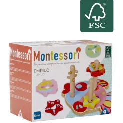 Gifi Jeux D'Imagination Et D'Imitation<Jeu Empil'ô en bois certifié FSC® Montessori - jeu d'éveil
