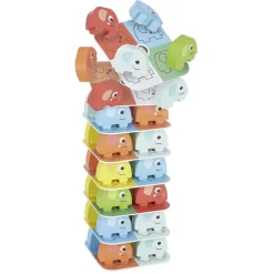 Gifi Jeux D'Imagination Et D'Imitation<Jeu en bois Éléphant à empiler - 46 pièces