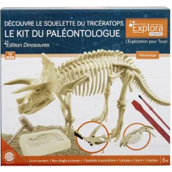 Gifi Jeux De Société Et Éducatifs<Jeu paléontologue - squelette Triceratops à reconstituer