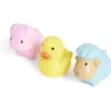Gifi Eveil<Jouet de bain animal rose bleu jaune x3