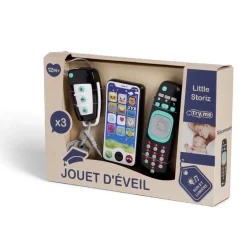 Gifi Eveil<Jouet d'éveil électronique 3 pièces téléphone/télécommande/clé de voiture