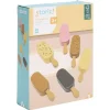 Gifi Jeux D'Imagination Et D'Imitation<Jouet glace en bois x6