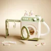 Hot Gifi Jouet intéractif machine à laver enfant 15x11xH19cm