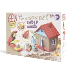 Gifi Jeux Créatifs<Jouet maison sable magique 37x75xH26cm