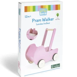Online Gifi Jouet poussette enfant en bois rose
