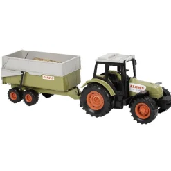 Gifi Jeux D'Imagination Et D'Imitation<Jouet tracteur et remorque Claas