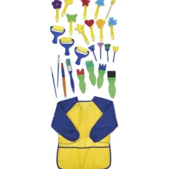 Gifi Jeux Créatifs<Kit atelier de peinture Tablier et accessoires