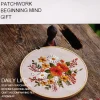 Gifi Kit broderie déco motif floral pour adulte